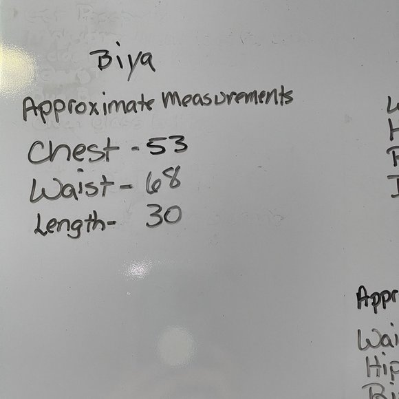 Johnny Was Biya Silk & Knit Popover Blouse Top Womens S Oversize Watercolor Blue - Picture 8 of 8